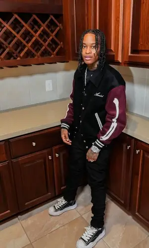 Lil Perfect’s Outfit in Amiri Jacket & Maison Mihara Yasuhiro Sneakers (2023)