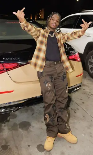 42 Dugg’s Outfit in Fear of God Shirt, Chrome Hearts Pants & Timberland Boots (2023)