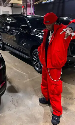 Moneybagg Yo wearing StarChain World jewelry