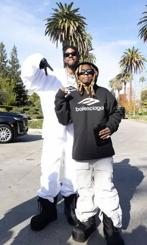 Lil Wayne’s Outfit in Balenciaga Hoodie (2023)