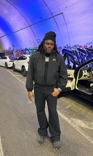 Lucki’s Outfit in Balenciaga Hat (2023)
