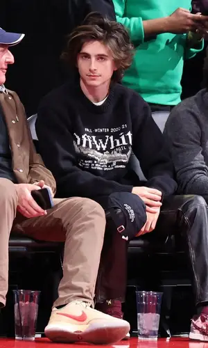 Timothee Chalamet wearing Celine cap