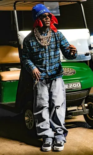 Lil Uzi Vert’s Outfit in Vans Sneakers & Chrome Hearts Hat (2023)