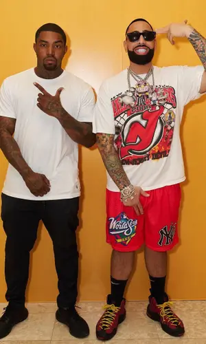 Big Trill wearing Nike sock