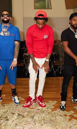 Big Trill wearing Prada jacket