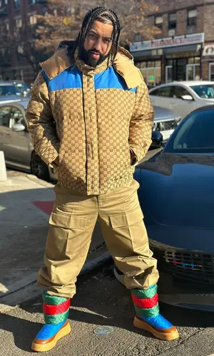 French Montana’s Outfit in Gucci Jacket (2023)