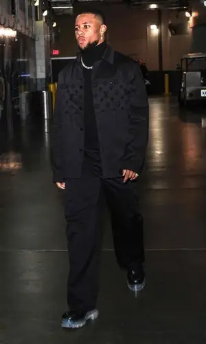Saquon Barkley’s Outfit in Louis Vuitton Shirt & Rick Owens Boots (2023)