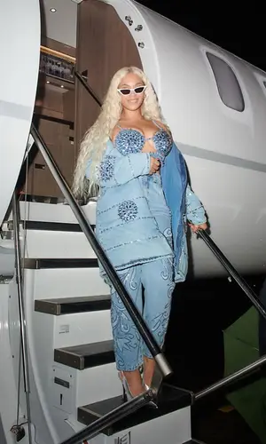Beyonce’s Outfit in PatBO Jacket (2023)