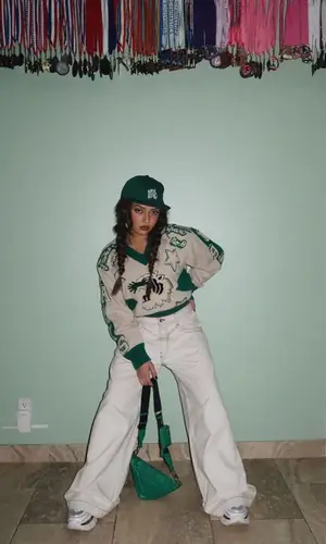 Avani Gregg wearing Golf Wang cap