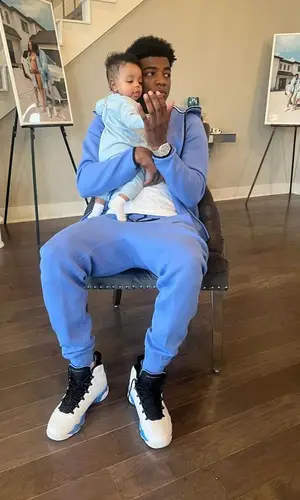 Yungeen Ace wearing Nike pants