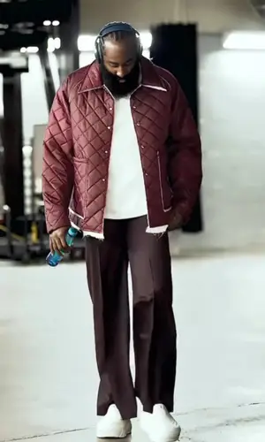 James Harden wearing Louis Vuitton sandal
