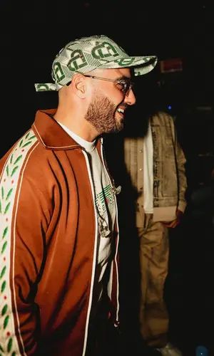 DjaDja wearing Casablanca jacket
