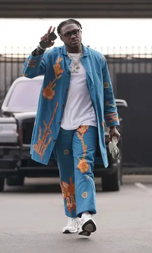 A.J. Brown wearing Dior sneakers