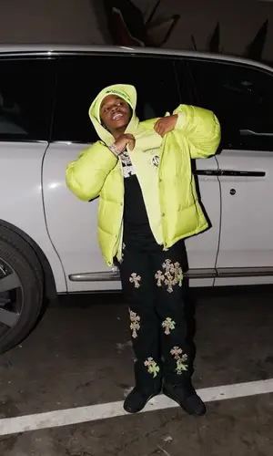 42 Dugg’s Outfit in Matty Boy Hoodie, Jordan Sneakers & Chrome Hearts Hat (2023)