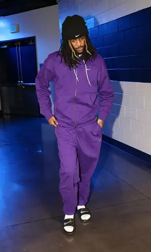 Ja Morant wearing Nike hoody