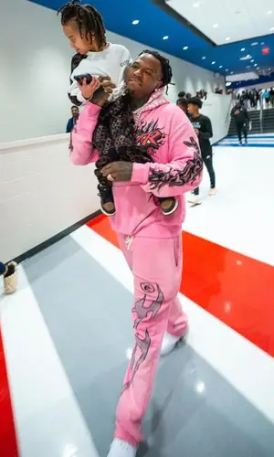 Moneybagg Yo wearing Hellstar hoody