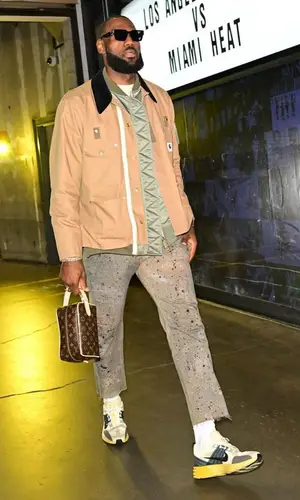 LeBron James wearing Louis Vuitton eyewear
