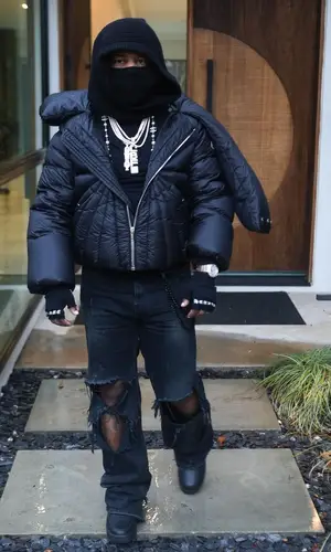 Rylo Rodriguez wearing Chrome Hearts glov