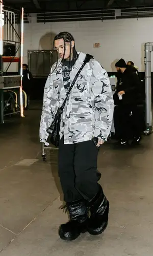 Jordan Clarkson’s Outfit in Balenciaga Jacket (2024)