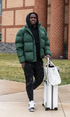A.J. Brown wearing Nike sneakers