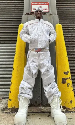 Bloody Osiris’ Outfit in Misere Moderne Jacket & Balenciaga Boots (2024)