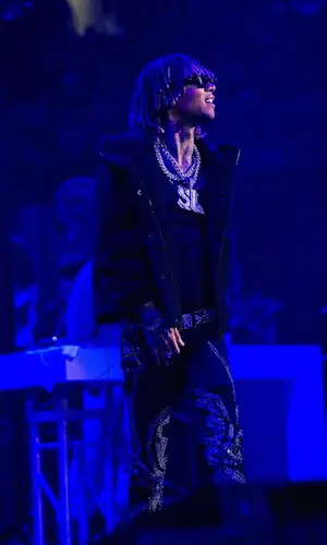 Swae Lee wearing Dior eyewear