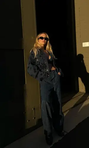 Sydney Sweeney’s Outfit in Miu Miu Jacket (2024)