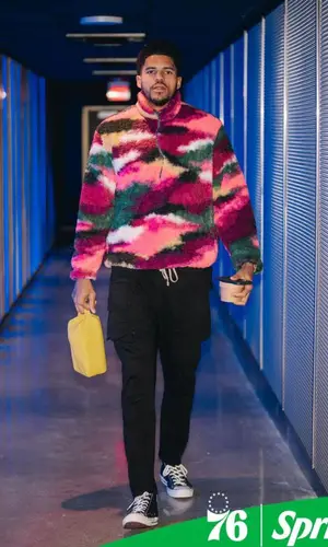 Tobias Harris wearing Converse sneakers
