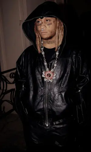 Trippie Redd wearing Rick Owens jacket