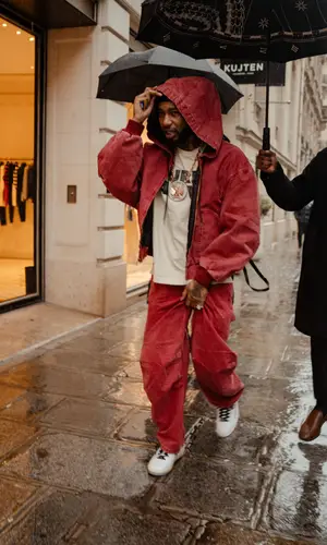 Key Glock wearing Gallery Dept. t-shirt