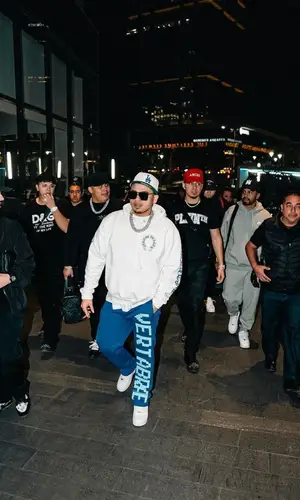 Jesus Ortiz Paz’s Outfit in Chrome Hearts Hoodie, Louis Vuitton Eyewear & New Era Cap (2024)