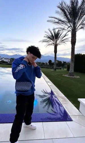 Bankrol Hayden’s Outfit in Chrome Hearts Hoodie, Amiri Jeans & Goyard Bag (2024)
