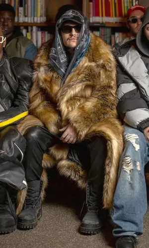 Yeat wearing Prada eyewear