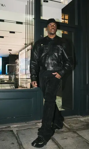 Pusha T’s Outfit in Martine Rose Jacket, Loewe Jeans & Hermes (2024)