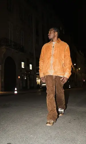 Pusha T’s Outfit in Loewe Jacket, Adidas Sneakers & Wales Bonner (2024)