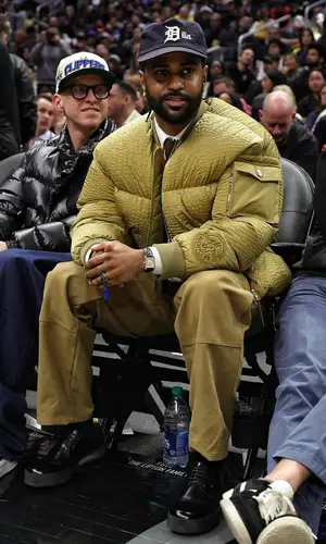 Big Sean’s Outfit in Moncler Jacket, Cartier Watch & Roc Nation (2024)