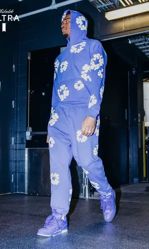 P. J. Washington’s Outfit in Denim Tears Hoodie & Louis Vuitton Sneakers (2024)