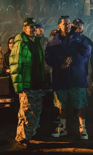 Blessd’s Outfit in The North Face Jacket, Louis Vuitton Shirt & Supreme (2024)