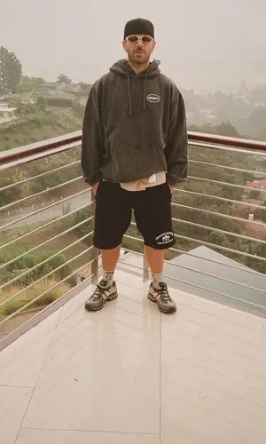 Feid’s Outfit in Chrome Hearts Shorts, Salomon Sneakers & Coperni Eyewear (2024)