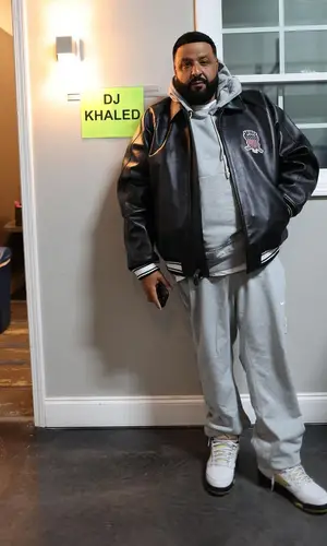 DJ Khaled wearing Nike hoody