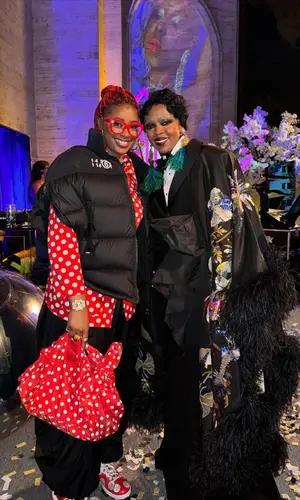 Tierra Whack wearing Adidas sneakers