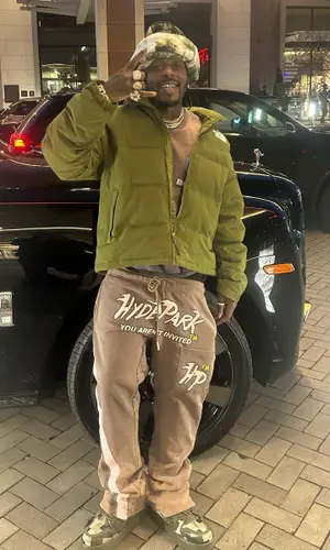 Sauce Walka wearing Hyde Park pants