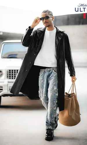 Shai’s Outfit in Gucci Jeans, Jimmy Choo Boots & Chrome Hearts Eyewear (2024)