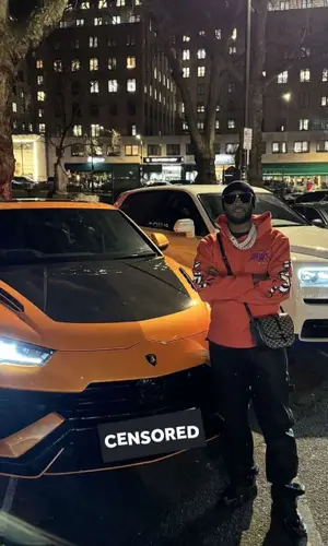 Dirtbike LB’s Outfit in Chrome Hearts Hoodie, Goyard Bag & Louis Vuitton Eyewear (2024)