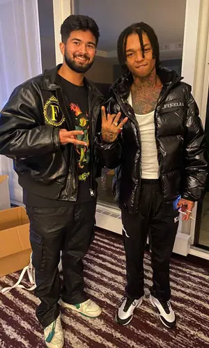 Swae Lee wearing Hanes top