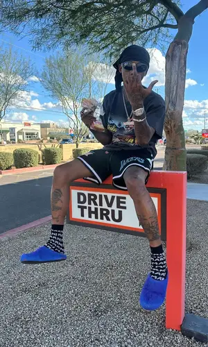 Famous Dex’s Outfit in Pro Standard Shorts & Marni Socks (2024)