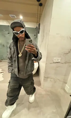 Wiz Khalifa wearing Balenciaga boots