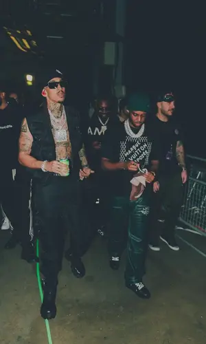 Dirtbike LB’s Outfit in Amiri Pants & Louis Vuitton Hat (2024)
