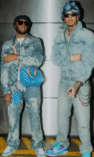 Dirtbike LB’s Outfit in Louis Vuitton Jacket (2024)