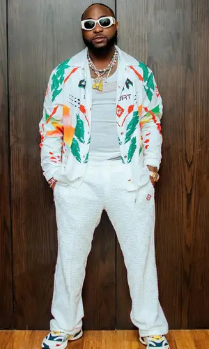 Davido’s Outfit in Puma Sneakers & Casablanca Eyewear (2024)